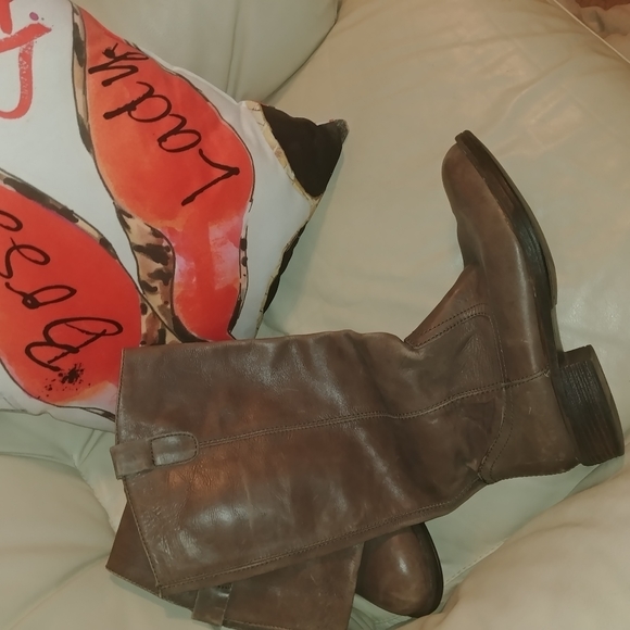 target leather boots